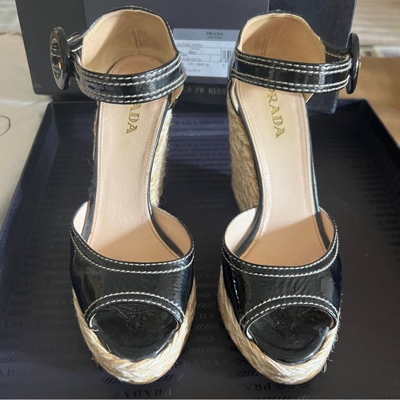 Prada Patent Leather Heels - Picture 3 of 9